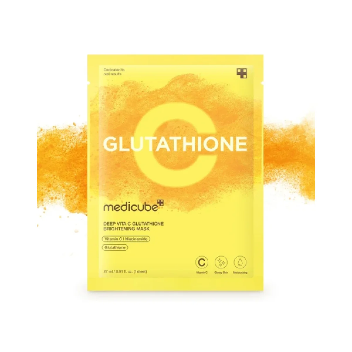 Medicube Deep Vita C Glutathione Brightening Mask