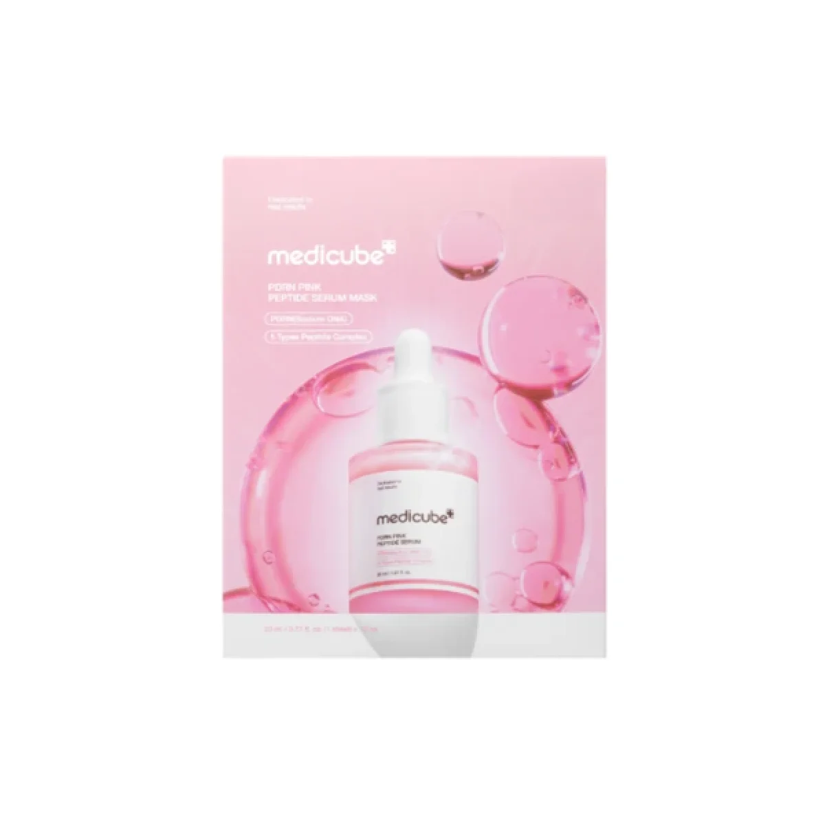 Medicube PDRN Pink Peptide Serum Mask