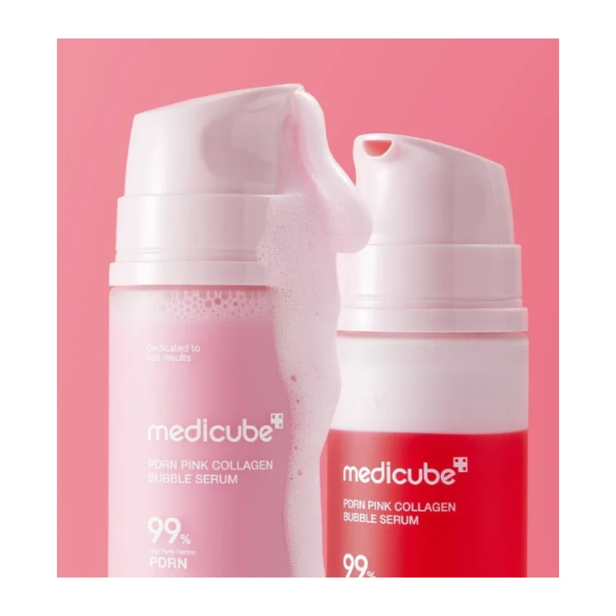 Medicube PDRN Pink Collagen Bubble Serum