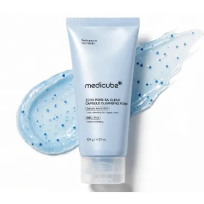 Medicube Facial Cleanser Zero Pore Capsule Foam Cleanser